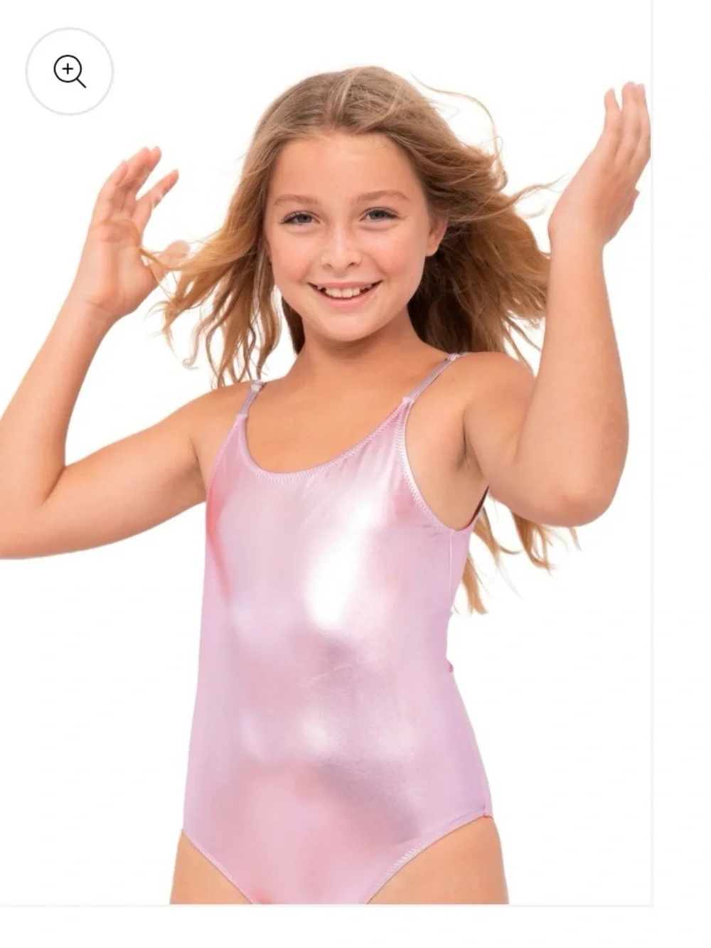Stella Cove (New - no tags) Metallic Pink One-Piece Swimsuit